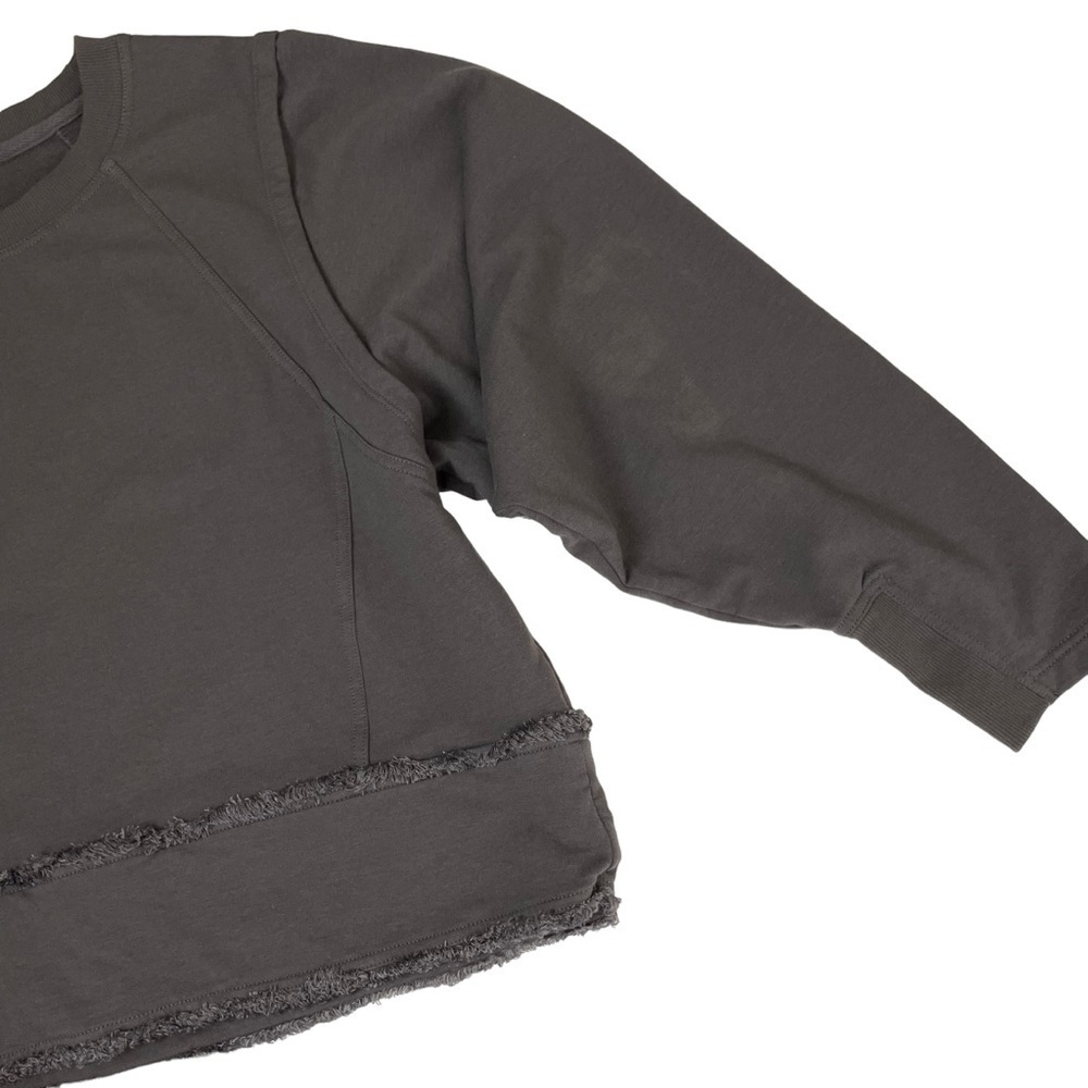 Free People FP Movement Where The Wind Blows Gray Pullover Sweatshirt - Picture 8 of 14